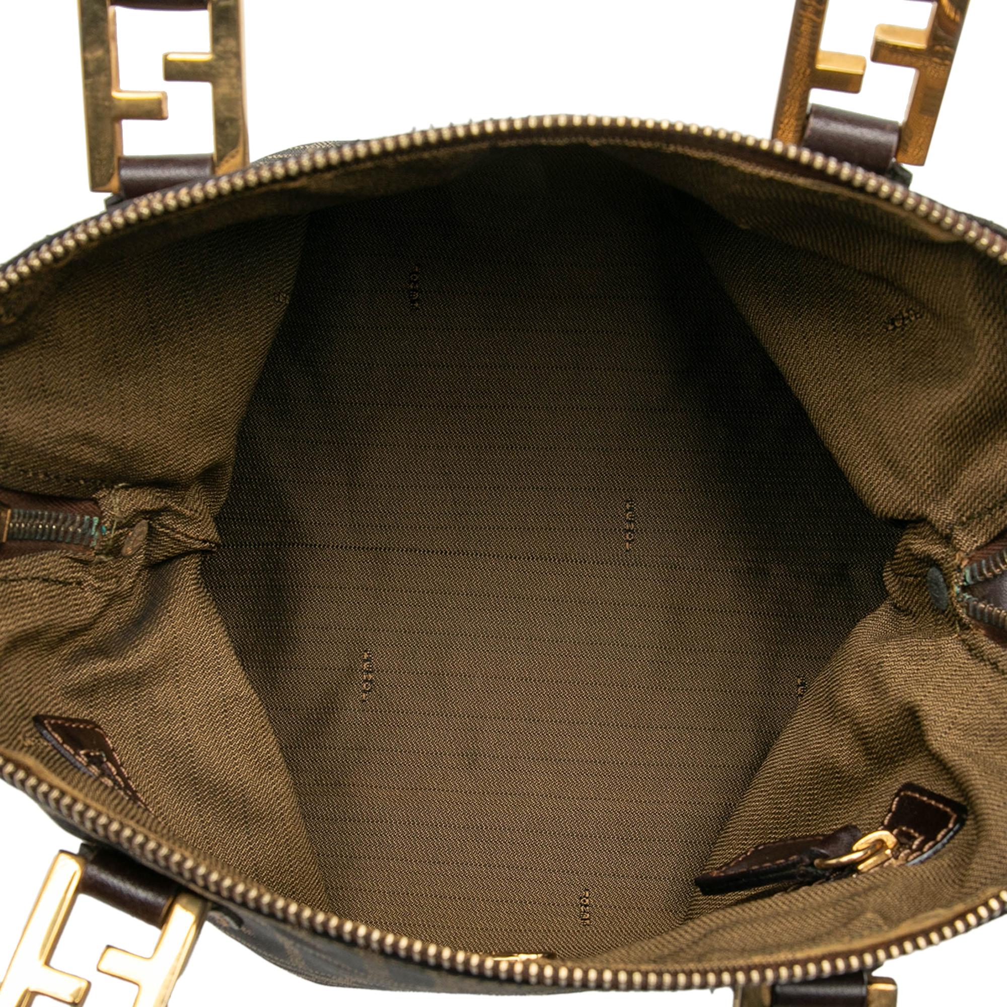 Fendi Zucca Canvas Satchel