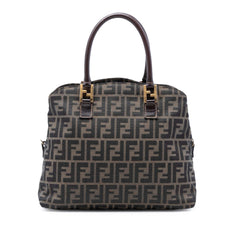 Fendi Zucca Canvas Satchel