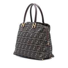 Fendi Zucca Canvas Satchel
