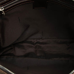 Fendi Zucca Canvas Satchel