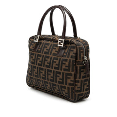 Fendi Zucca Canvas Satchel