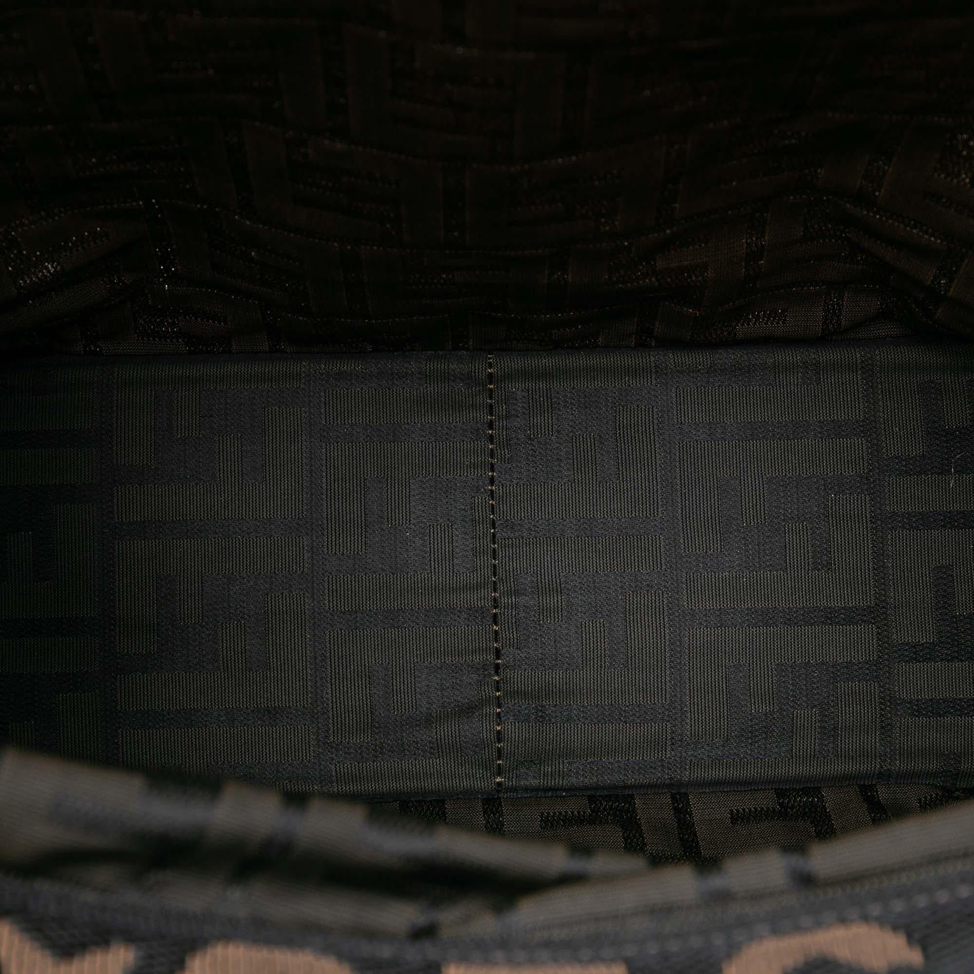 Fendi Zucca Canvas Shopping Tote