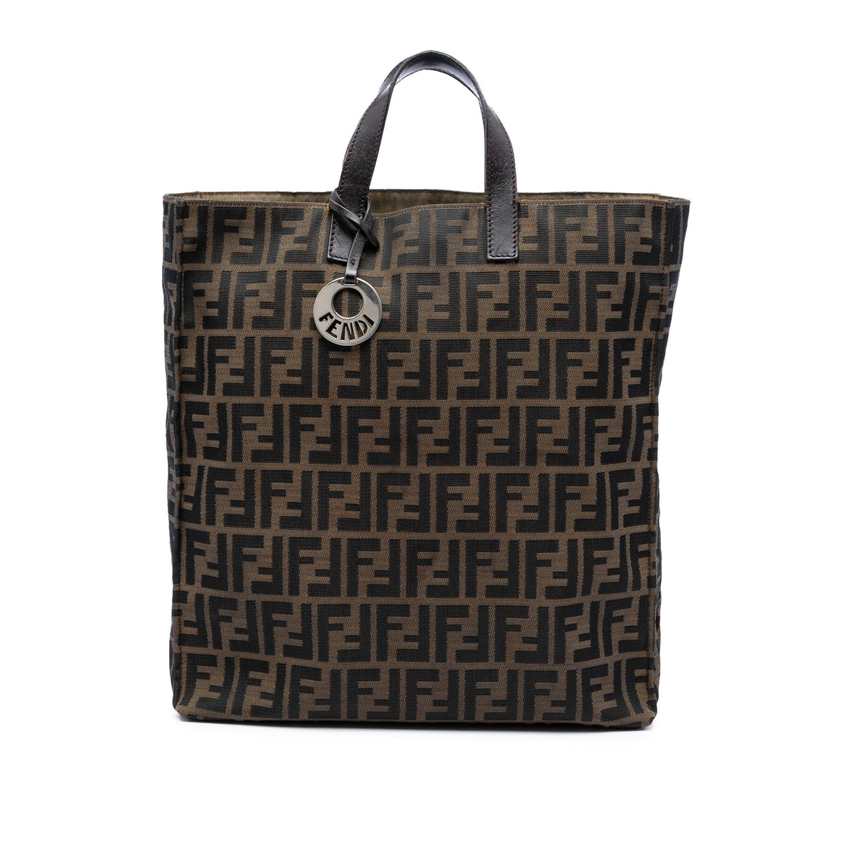 Fendi Zucca Canvas Shopping Tote