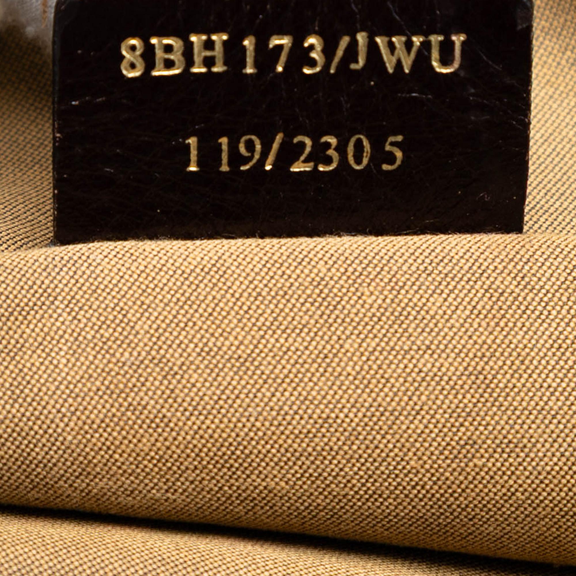 Fendi Zucca Canvas Shopping Tote