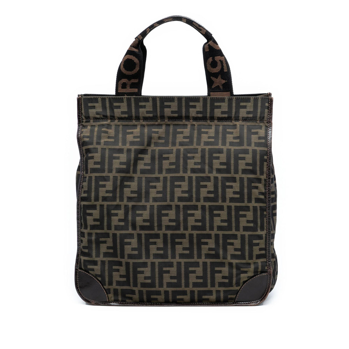 Fendi Zucca Canvas Shopping Tote