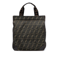 Fendi Zucca Canvas Shopping Tote