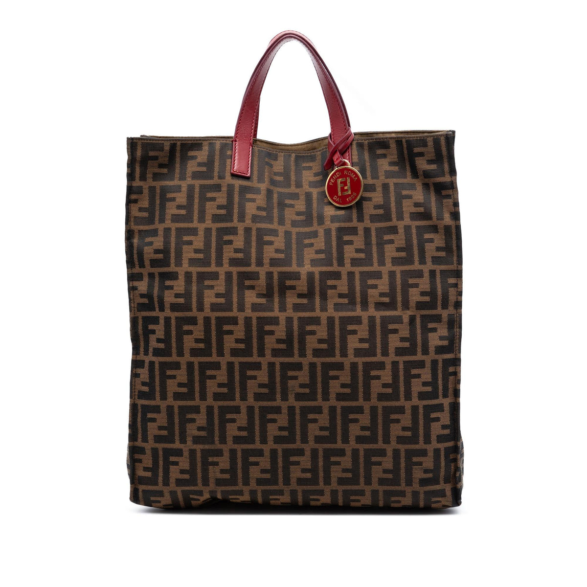 Fendi Zucca Canvas Shopping Tote