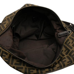 Fendi Zucca Canvas Shoulder Bag