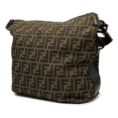 Fendi Zucca Canvas Shoulder Bag