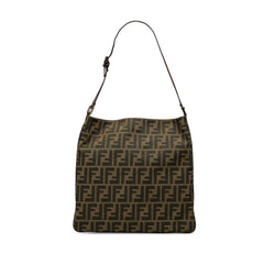 Fendi Zucca Canvas Shoulder Bag