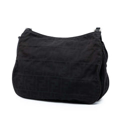 Fendi Zucca Canvas Shoulder Bag