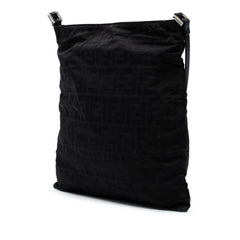 Fendi Zucca Canvas Shoulder Bag