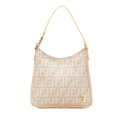 Fendi Zucca Canvas Shoulder Bag