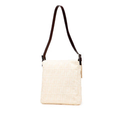 Fendi Zucca Canvas Shoulder Bag