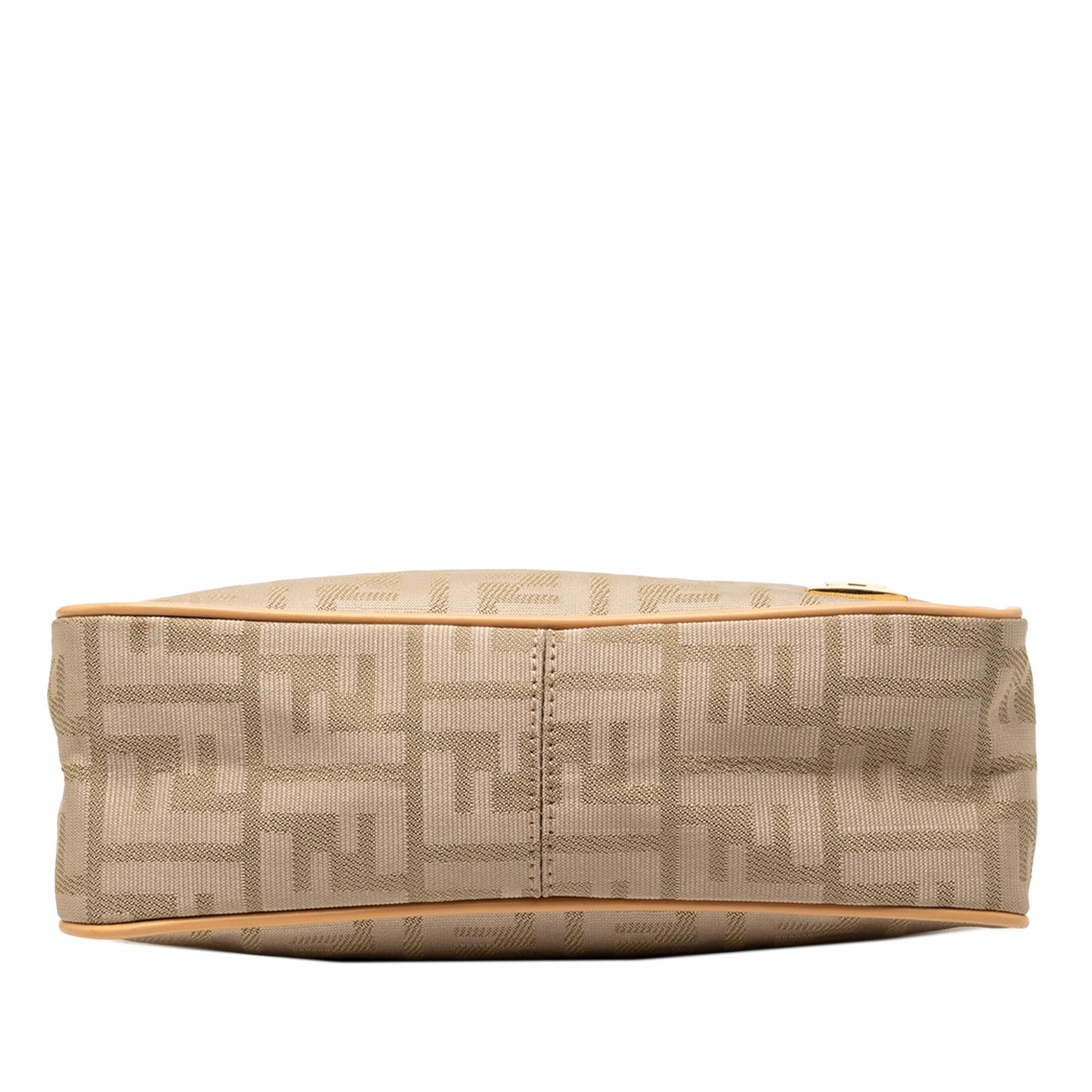 Fendi Zucca Canvas Shoulder Bag