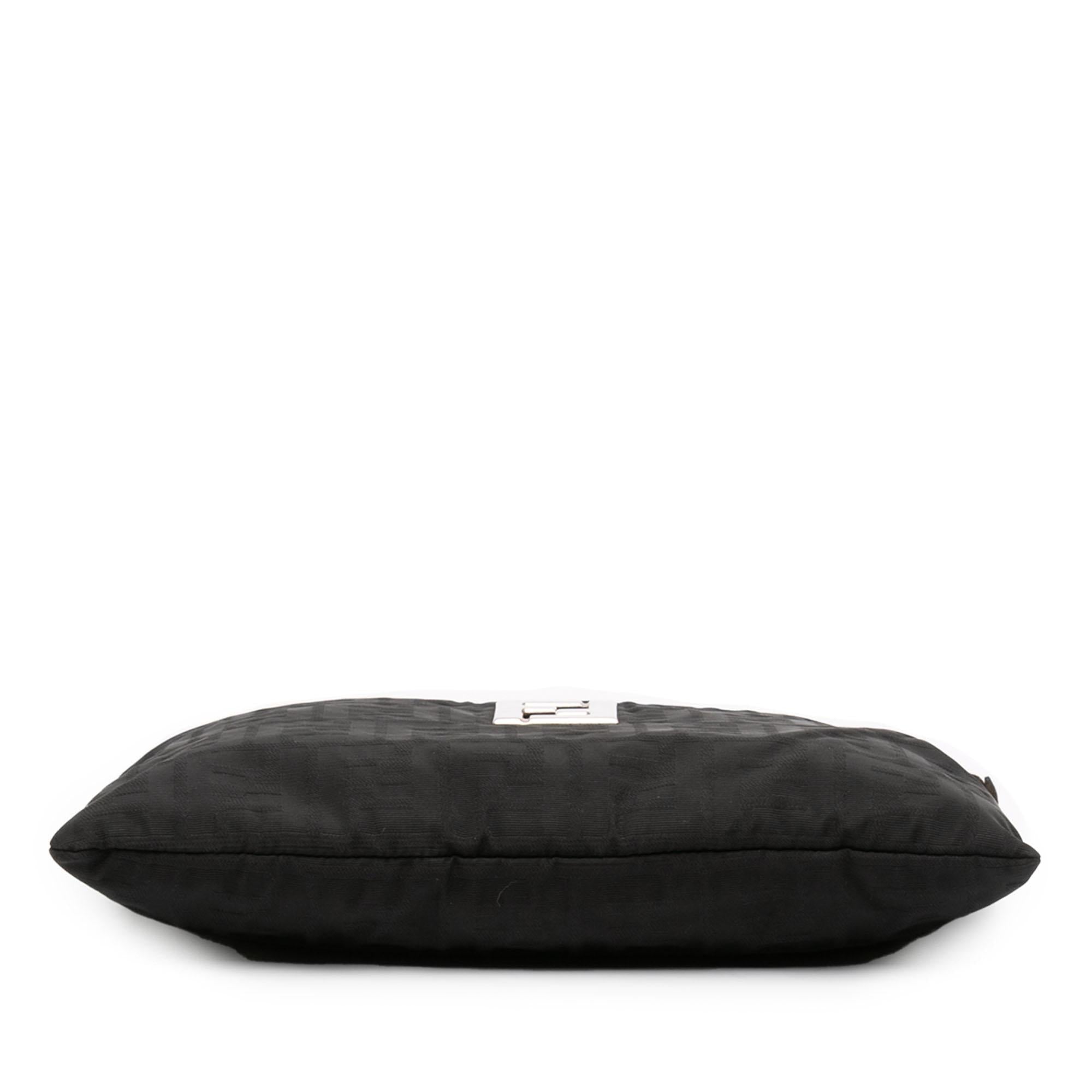 Fendi Zucca Canvas Shoulder Bag