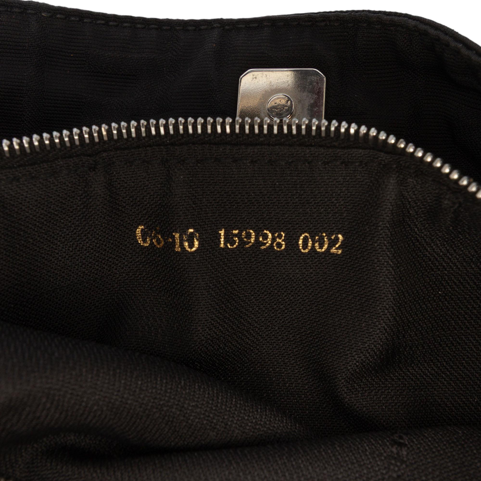 Fendi Zucca Canvas Shoulder Bag