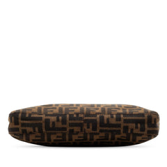 Fendi Zucca Canvas Shoulder Bag