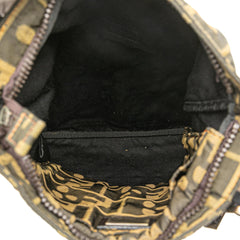 Fendi Zucca Canvas Skull Crossbody