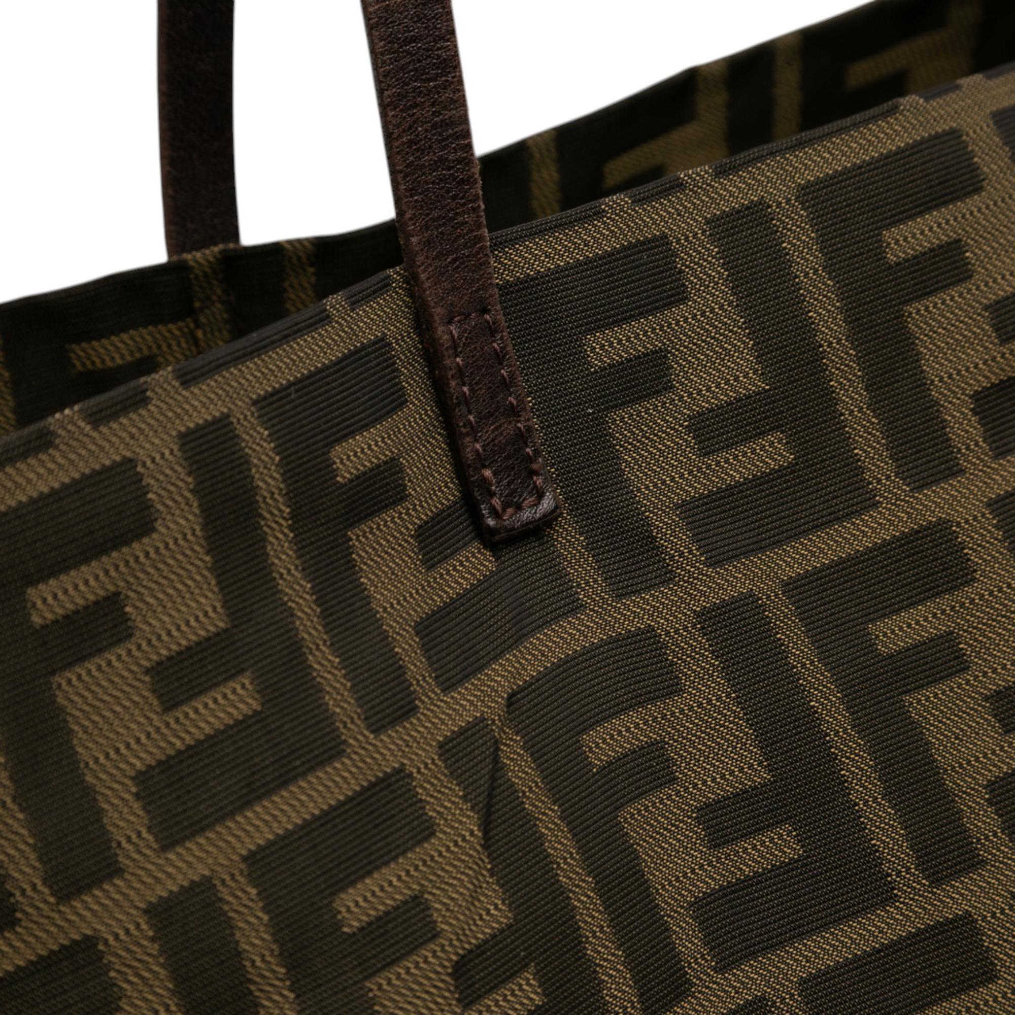 Fendi Zucca Canvas Tote