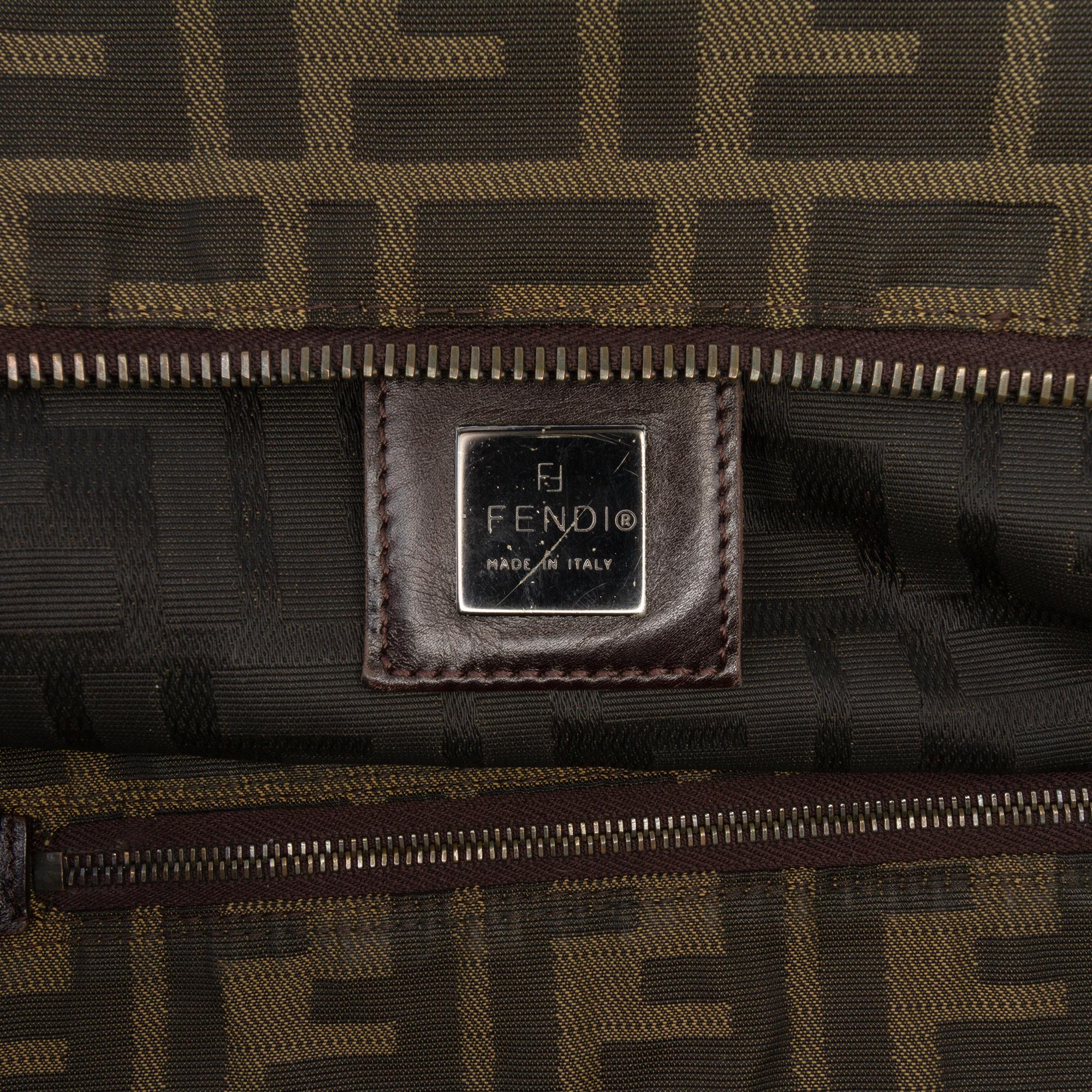 Fendi Zucca Canvas Tote