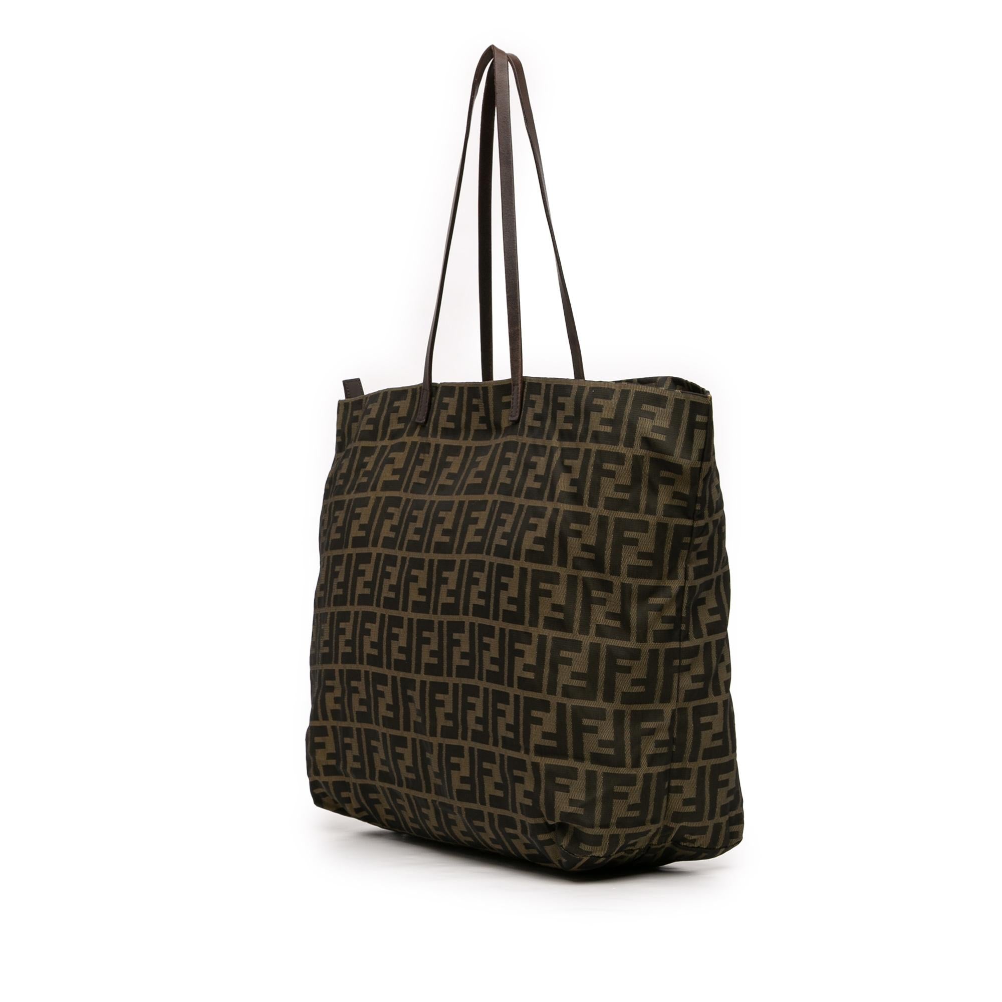 Fendi Zucca Canvas Tote