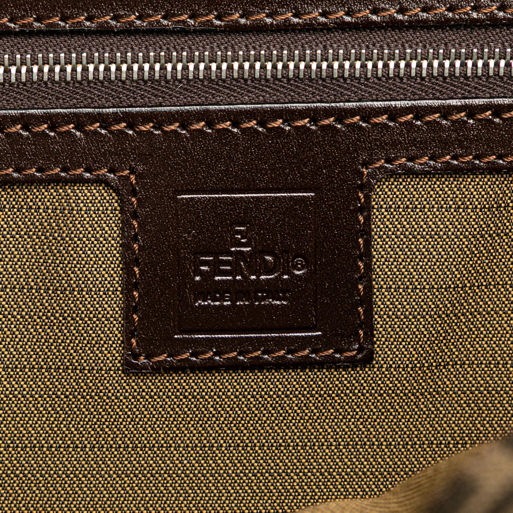 Fendi Zucca Canvas Tote
