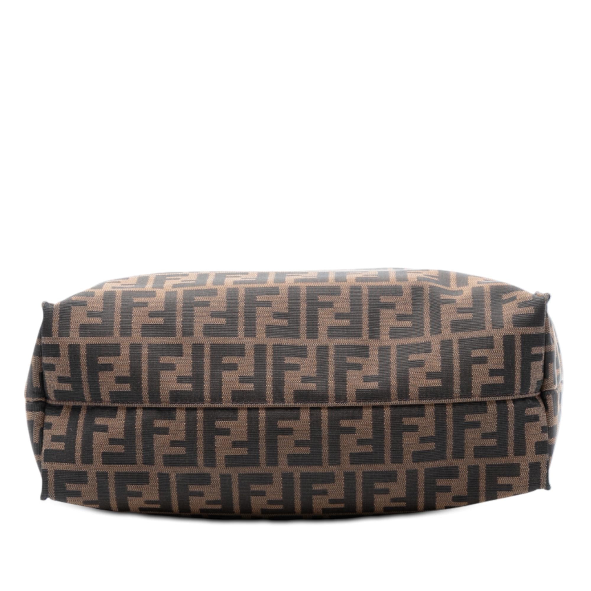 Fendi Zucca Canvas Vertical Shopping Tote