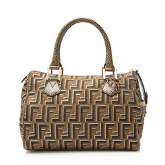 Fendi Zucca Chef Boston Bag