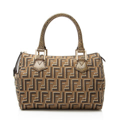 Fendi Zucca Chef Boston Bag