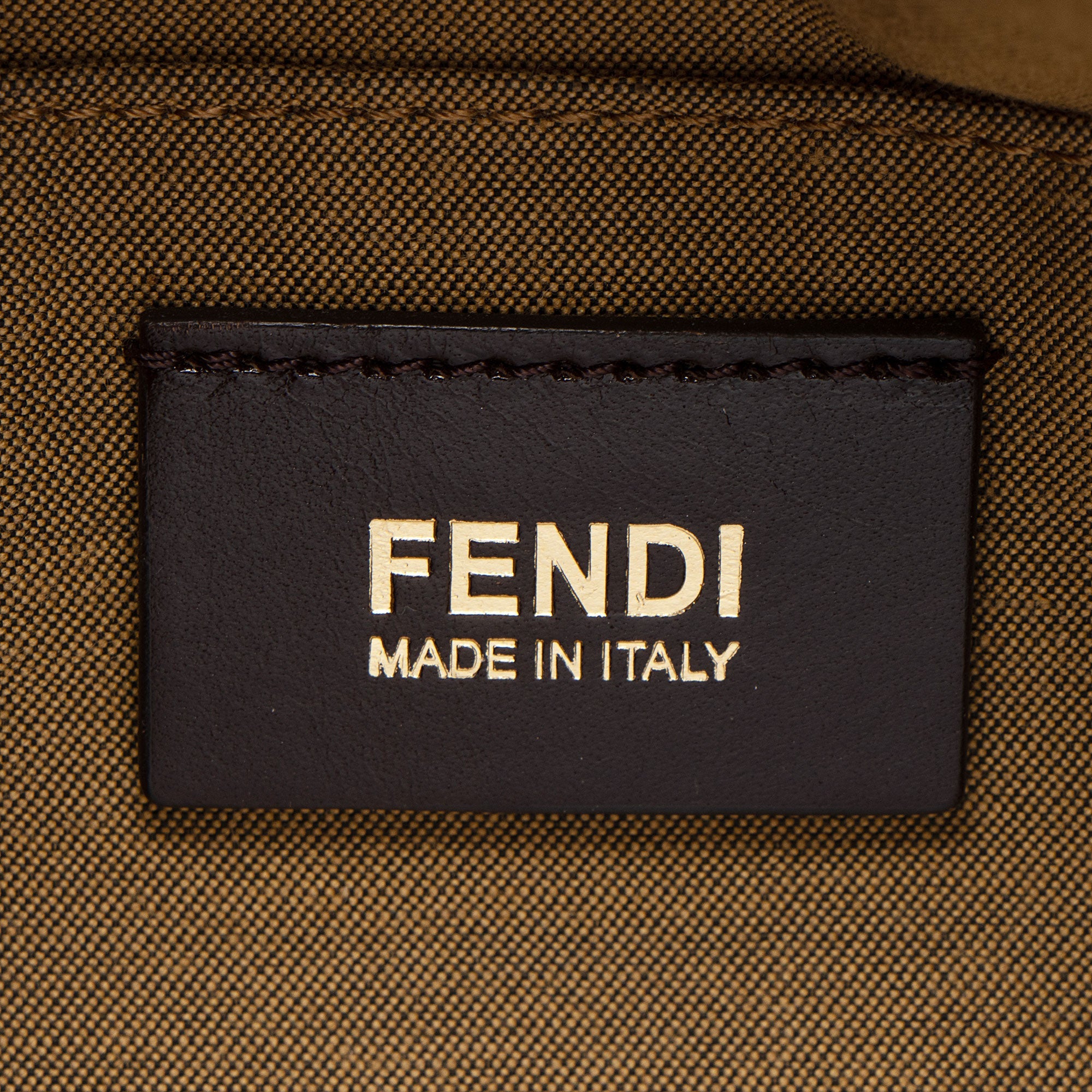 Fendi Zucca Chef Boston Bag