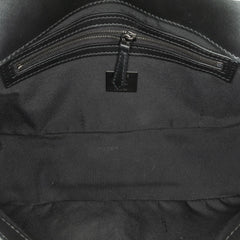 Fendi Zucca Coated Canvas And Calfskin Baguette Satchel