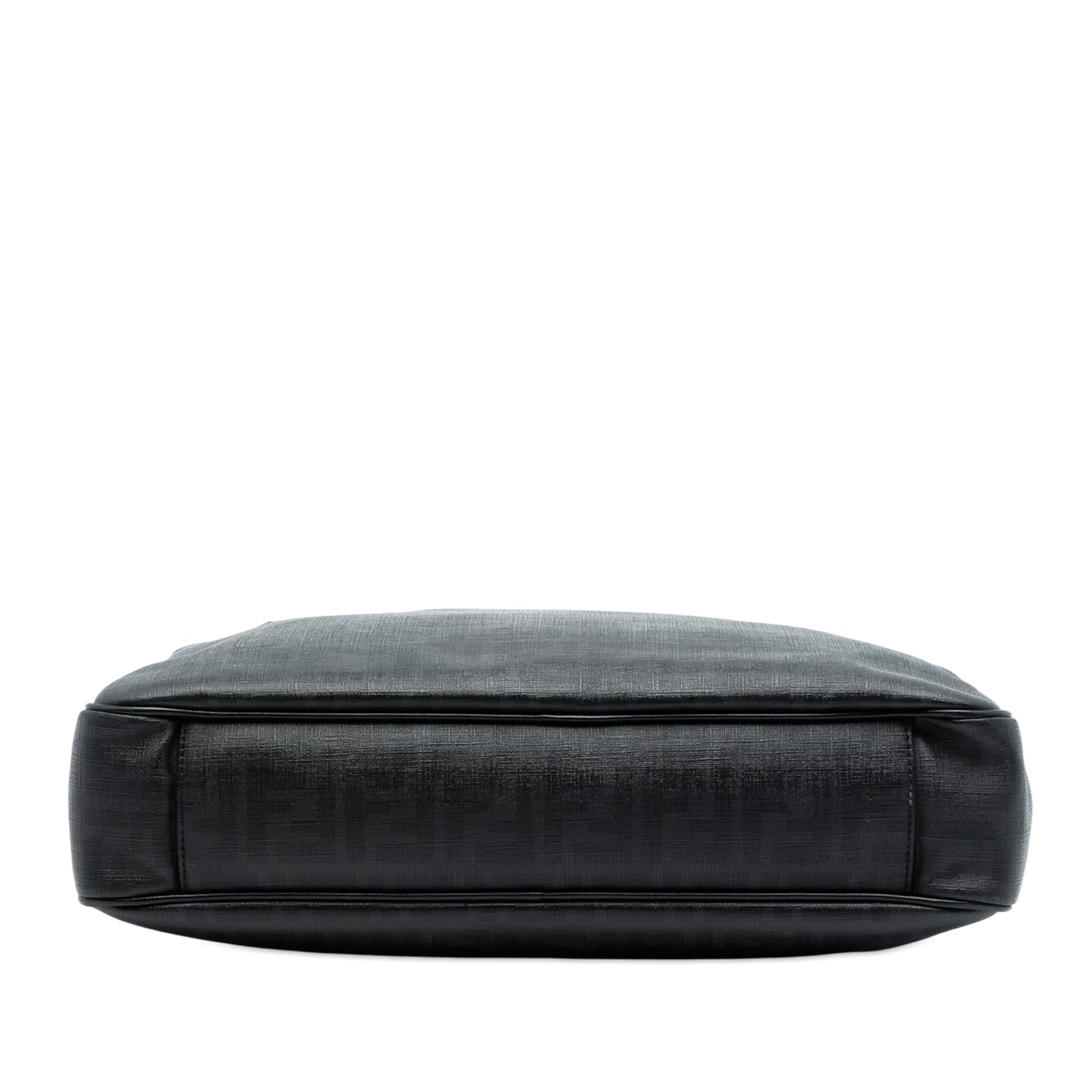 Fendi Zucca Coated Canvas Business Bag