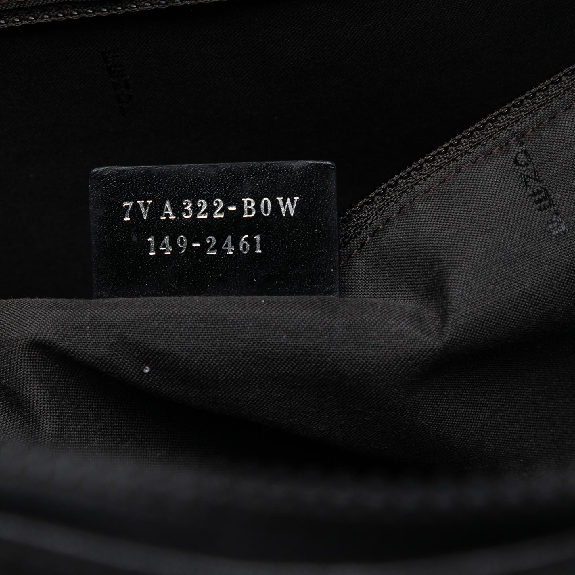 Fendi Zucca Coated Canvas Business Bag