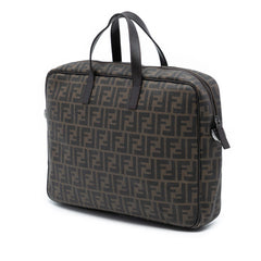 Fendi Zucca Coated Canvas Business Bag