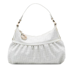 Fendi Zucca Coated Canvas Chef Shoulder Bag