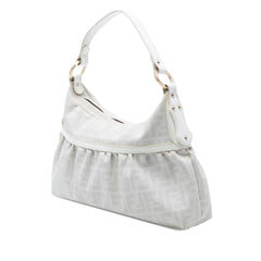 Fendi Zucca Coated Canvas Chef Shoulder Bag
