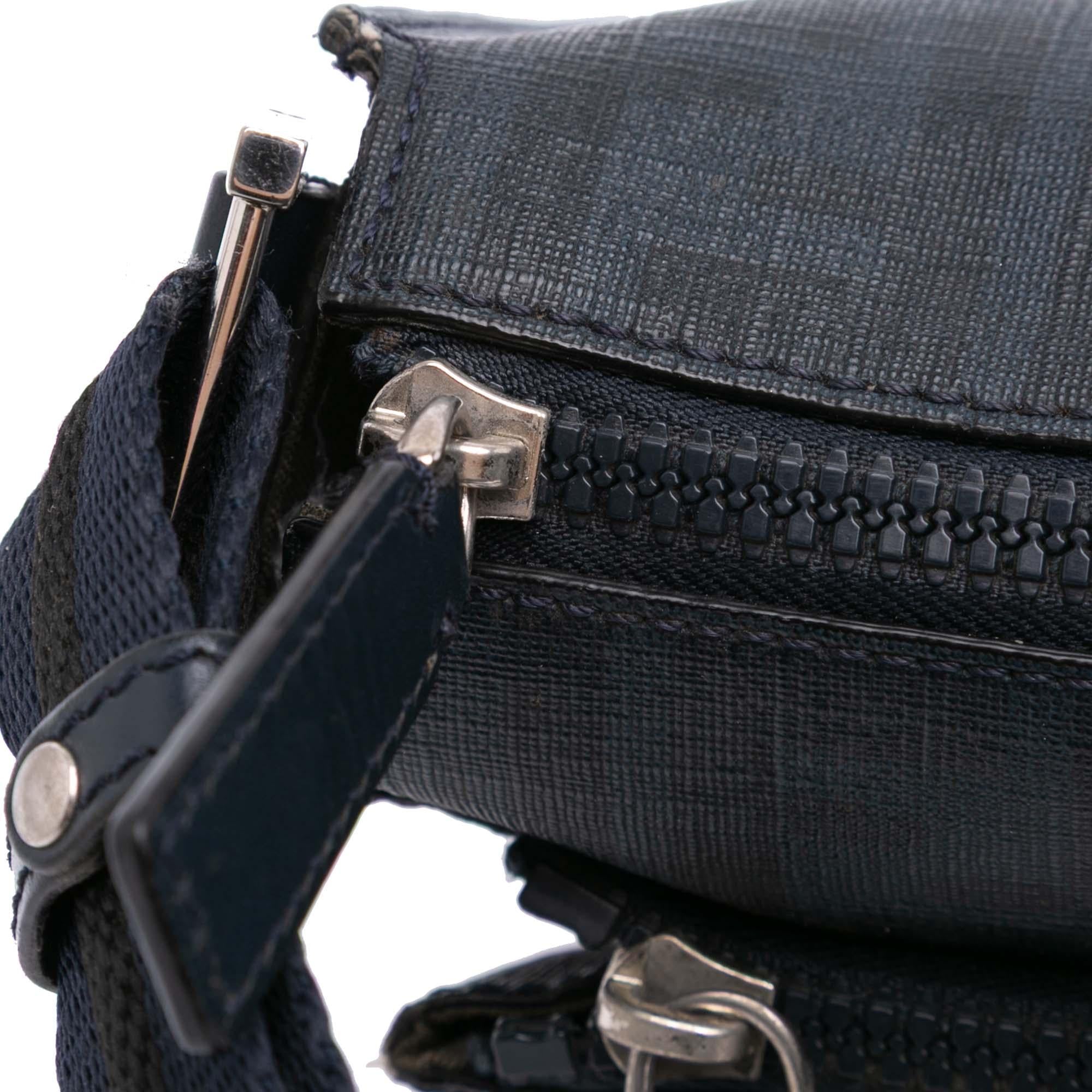 Fendi Zucca Coated Canvas Crossbody