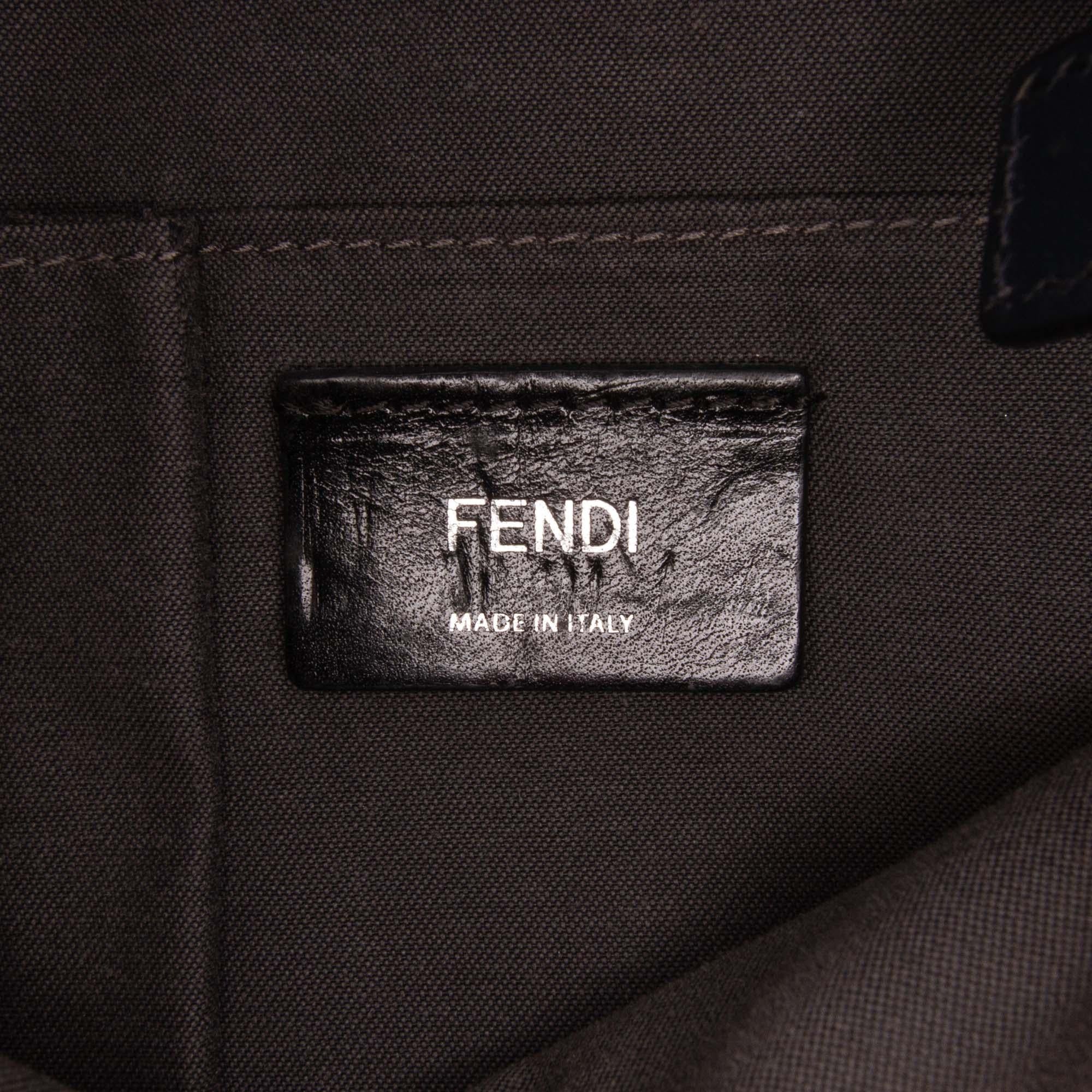Fendi Zucca Coated Canvas Crossbody