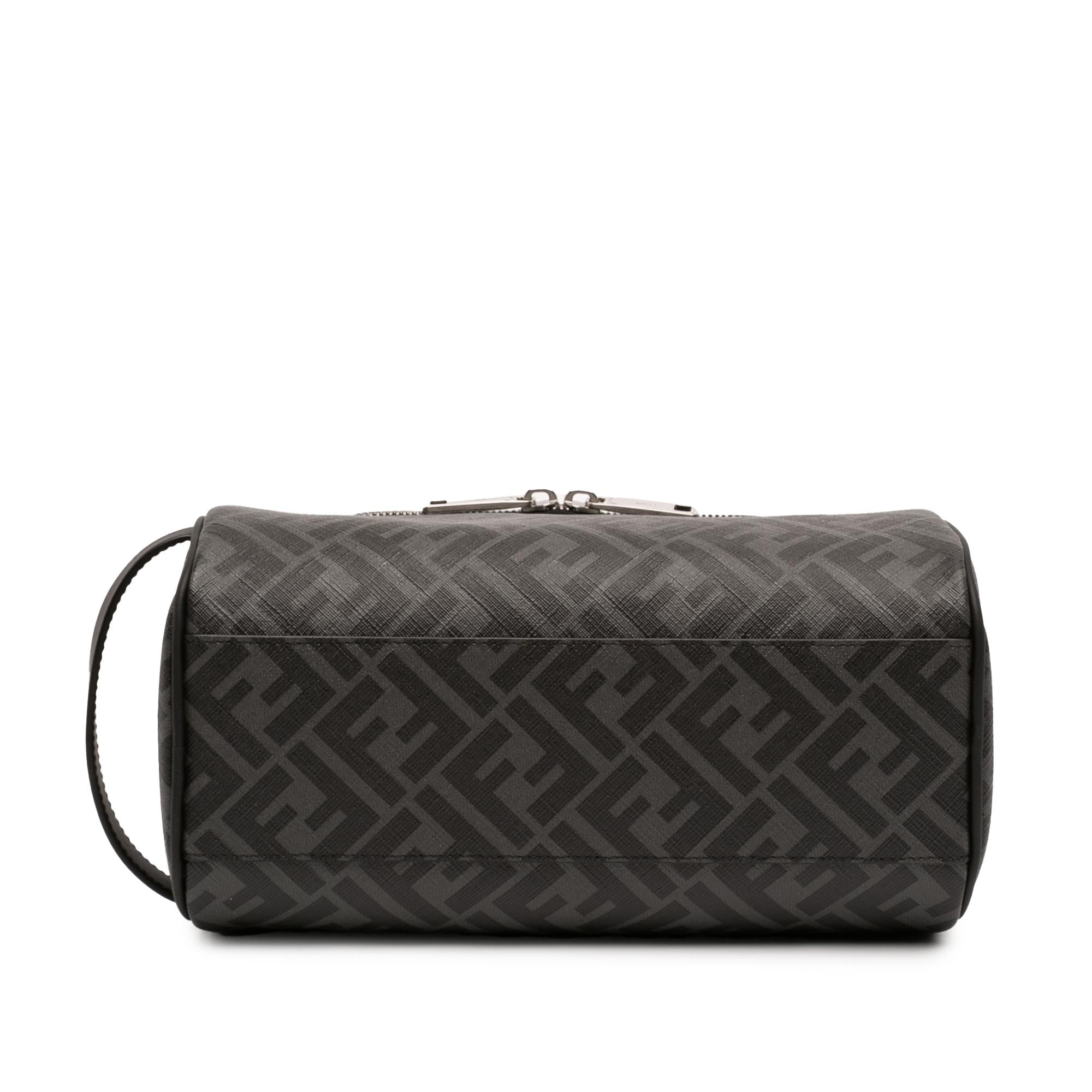 Fendi Zucca Coated Canvas FF Travel Essential Case