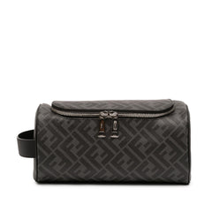 Fendi Zucca Coated Canvas FF Travel Essential Case