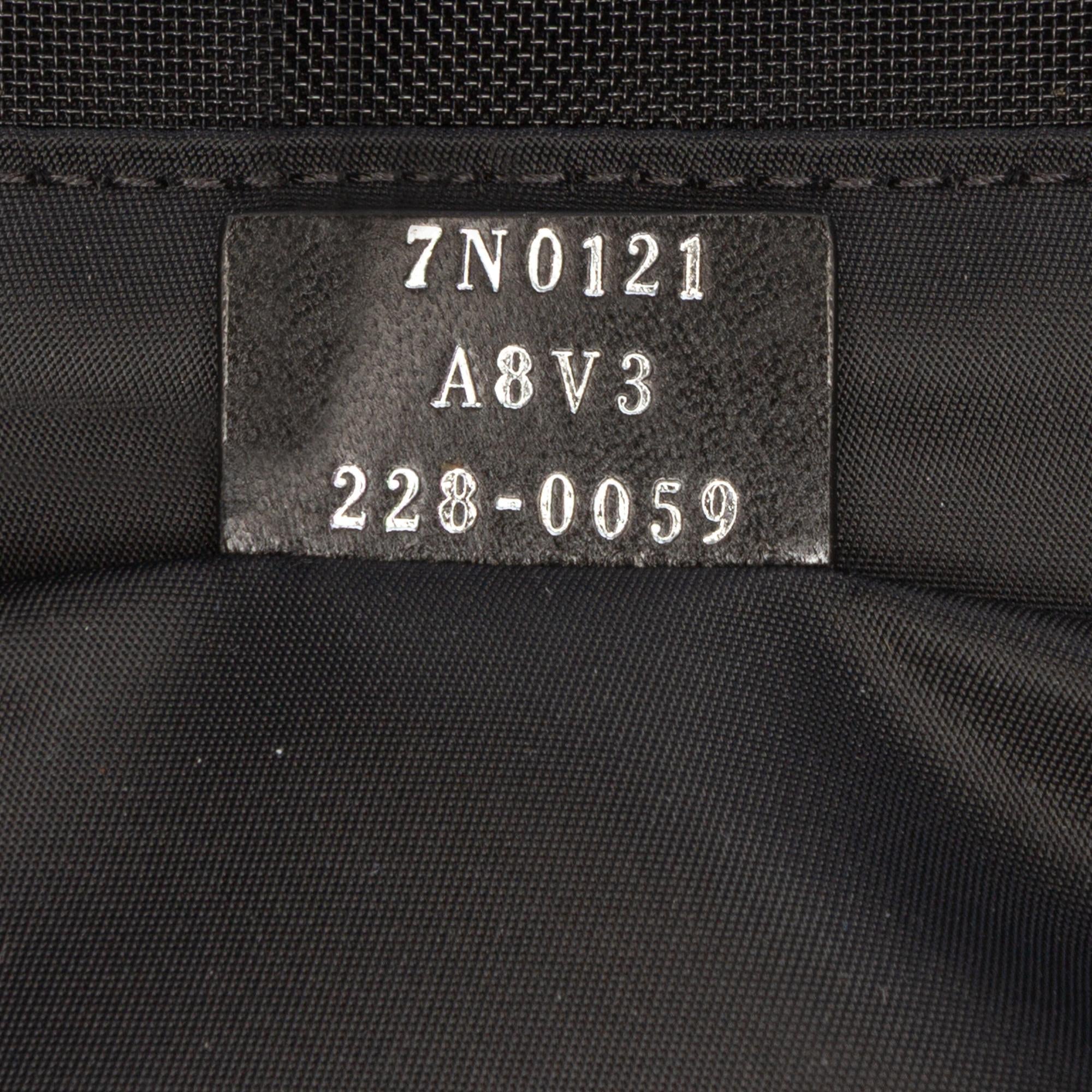 Fendi Zucca Coated Canvas FF Travel Essential Case