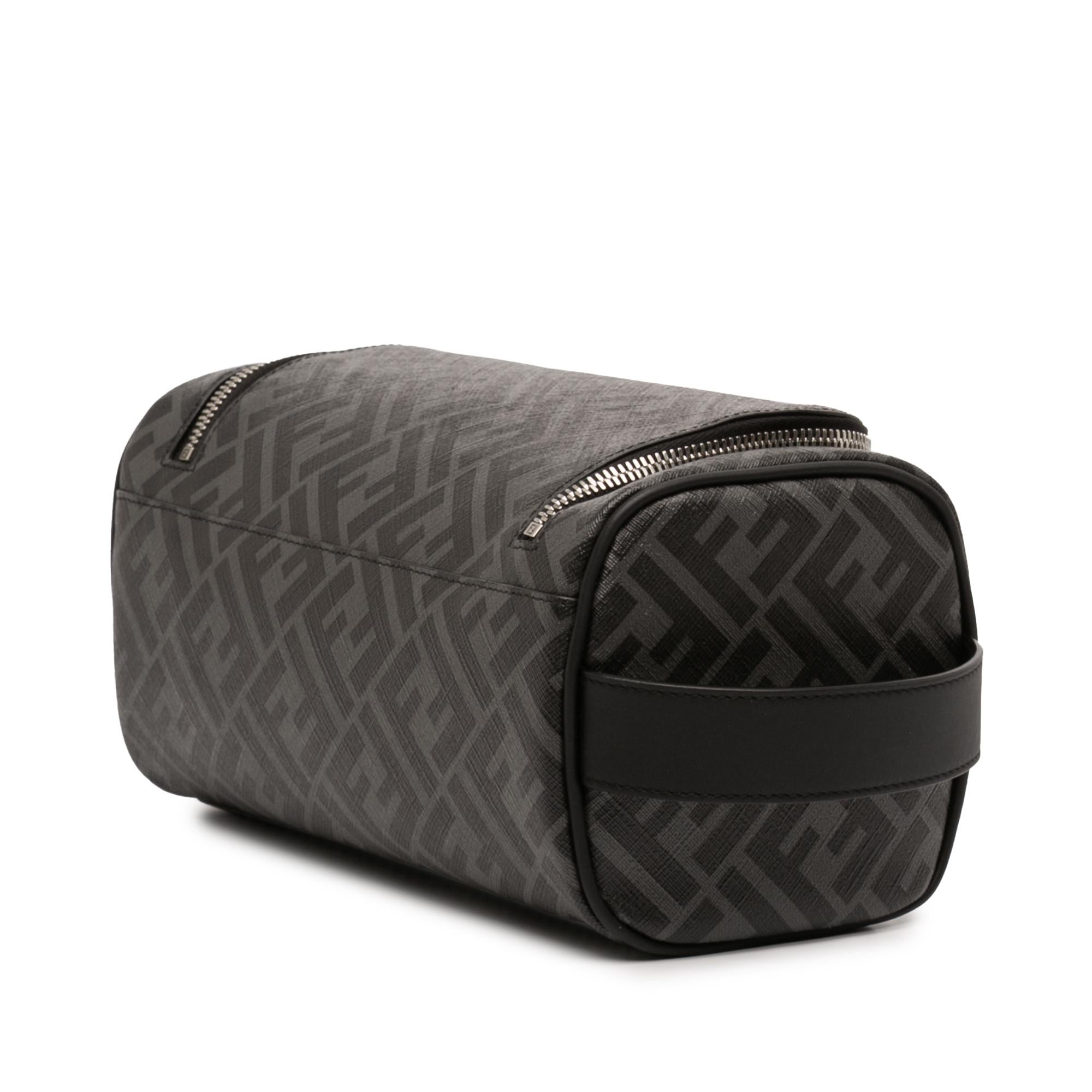 Fendi Zucca Coated Canvas FF Travel Essential Case