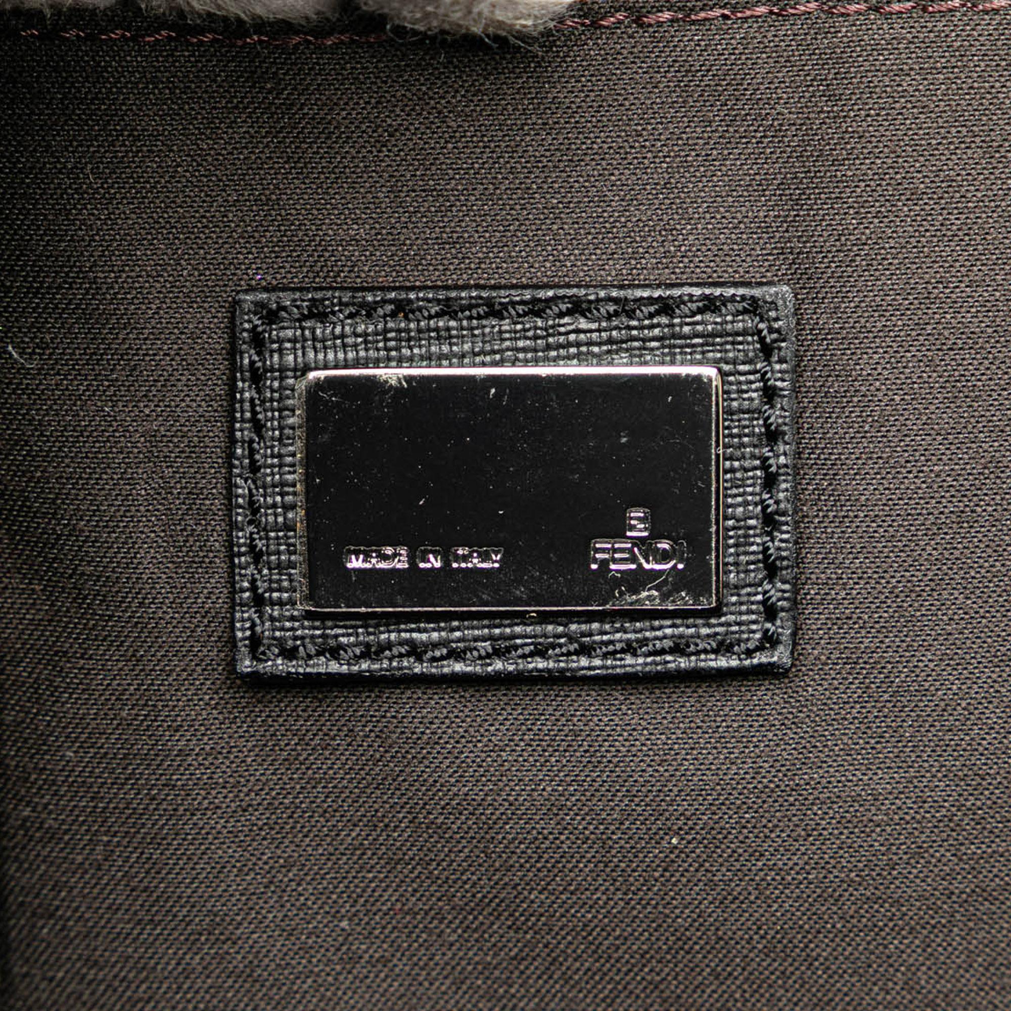 Fendi Zucca Coated Canvas Handbag