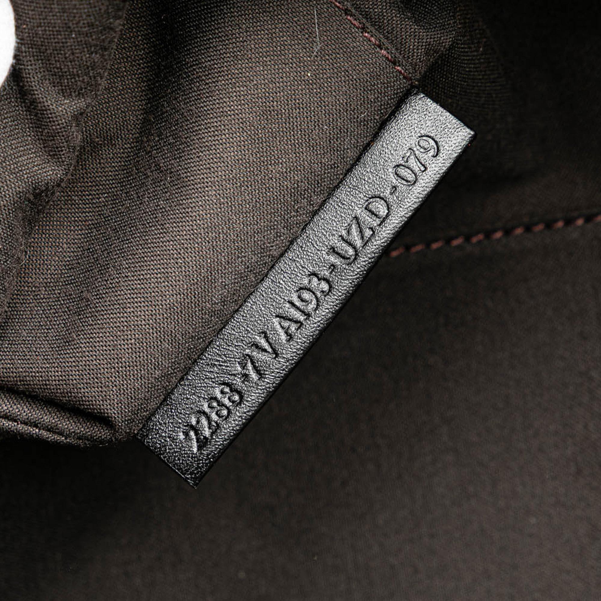 Fendi Zucca Coated Canvas Handbag