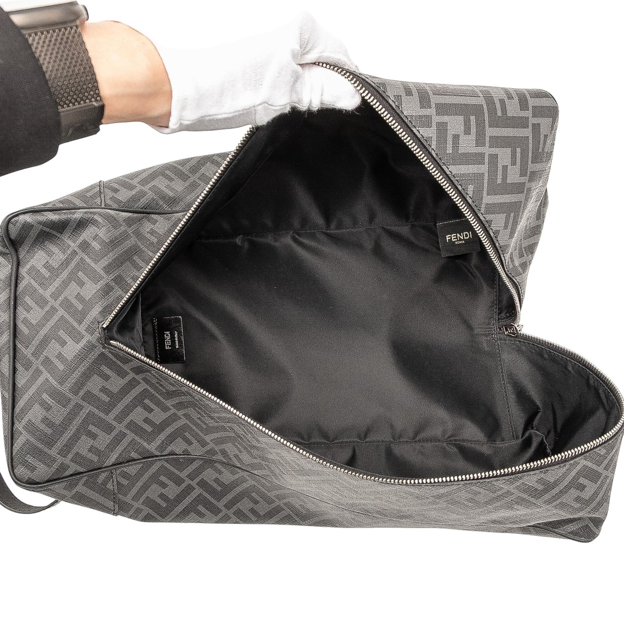 Fendi Zucca Coated Canvas Shoe Case