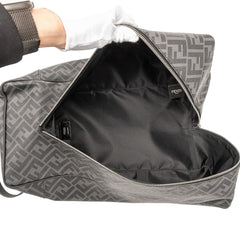Fendi Zucca Coated Canvas Shoe Case