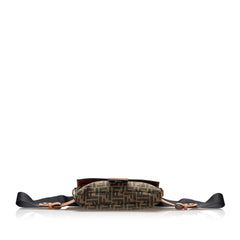 Fendi Zucca Convertible Leather Belt Bag