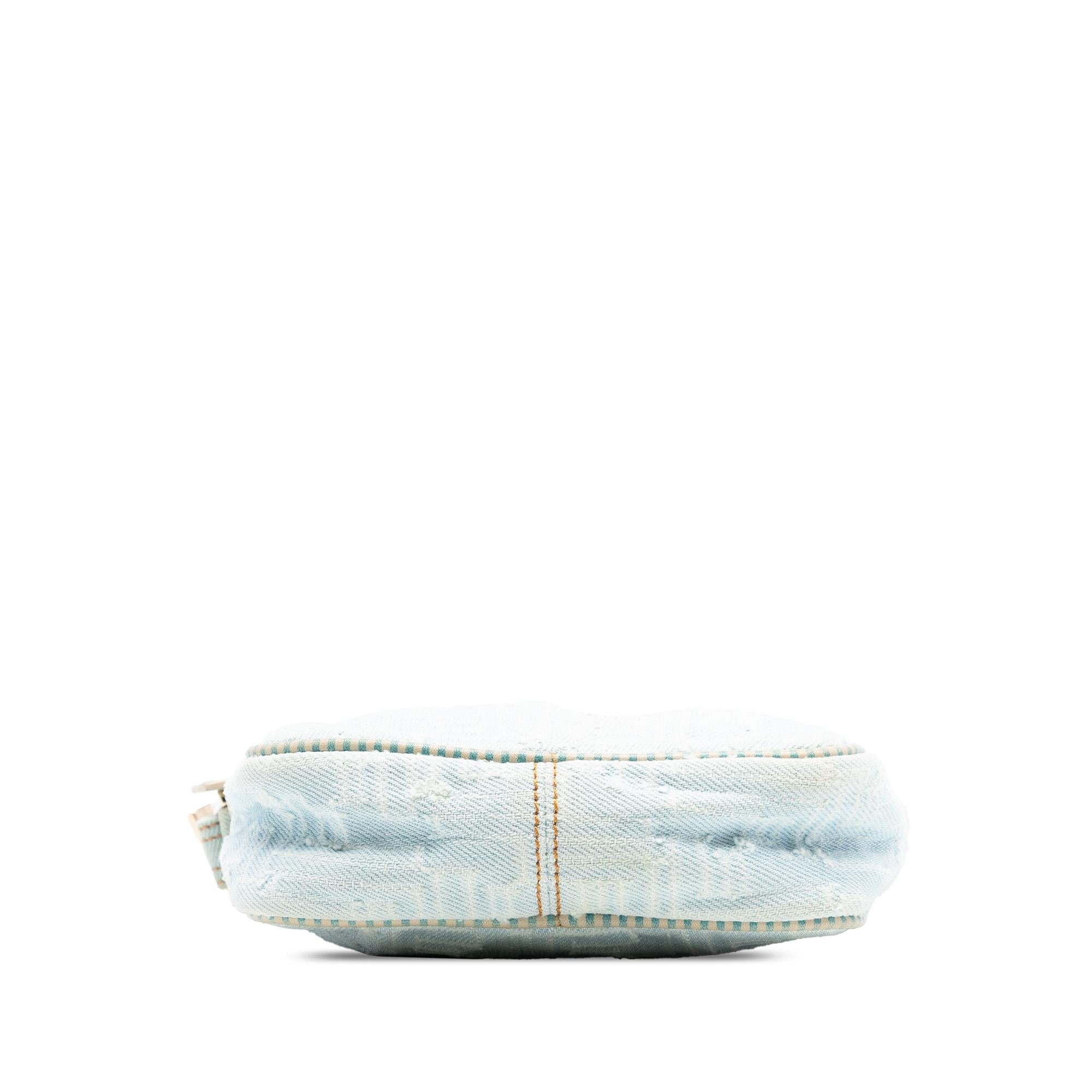 Fendi Zucca Denim Crossbody