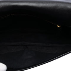 Fendi Zucca Embossed Leather Baguette Satchel